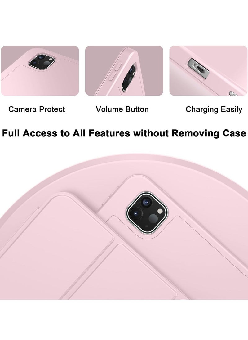 Raxoom Premium Acrylic iPad Case with Pencil Holder - 2024 New All-Around Bend-Proof Protection, High Drop Resistance, Fingerprint Resistant, 360Â° Coverage, Anti-Scratch Diamond Clear Back, Auto Sleep/Wake - Image 3