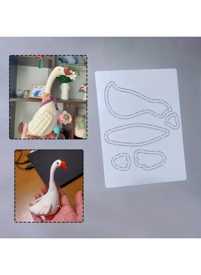 Little Goose Template DIY Craft Stencil Washable Reusable Handmade Gift Mold - Image 2