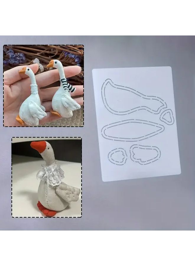 Little Goose Template DIY Craft Stencil Washable Reusable Handmade Gift Mold - Image 4