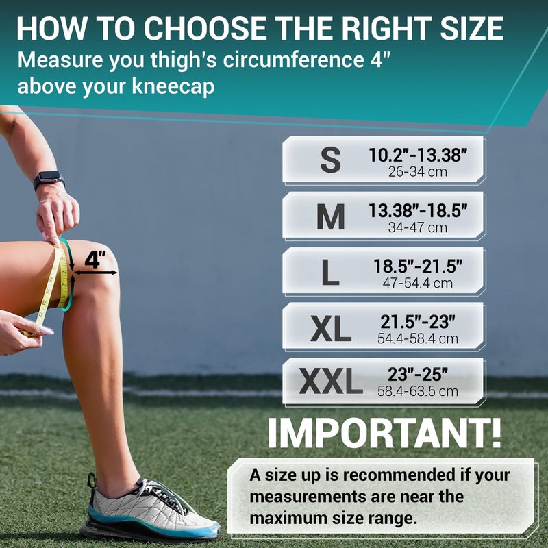 DR. BRACE ELITE Knee Brace with Side Stabilizers & Patella Gel Pads for Maximum Knee Pain Support and fast recovery for men and women-Please Check How To Size Video (Earth, Small) - Image 2