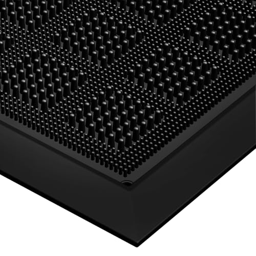 MATALL AllWeather TPE 36x17 Inch Versatile Mat Indoor and Outdoor NonSlip Boot Tray Floor Door Mat with Drainage Option for Home Kitchen and Bath - Image 1