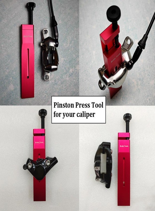 BININIU Brake Tool for Sram, Bike Ultimate Piston Press Tool for Sram Caliper, Hydraulic Bike Disc Brake Caliper Piston Press Tool for Sram, Width 1.1 inch, for Sram 2/4 Pistons, Not for Shimano - Image 2