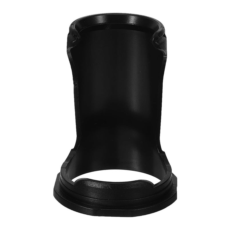 Black Plastic Razor Stand And Shaving Brush Holder Portable Travel Friendly Organizer - Image 2