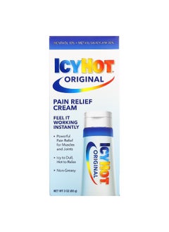 Icy Hot Icy Hot, Original Pain Relief Cream, 3 oz (85 g)  - Image 2