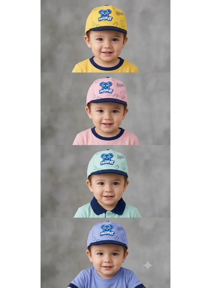 cotton unisex kids baby summer unique cap hat - Image 4