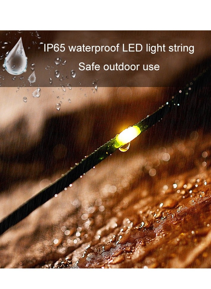Topcore LED Llight String Outdoor Waterproof Christmas Holiday Garden Decoration, Length: 30m 300 Light  - Image 5