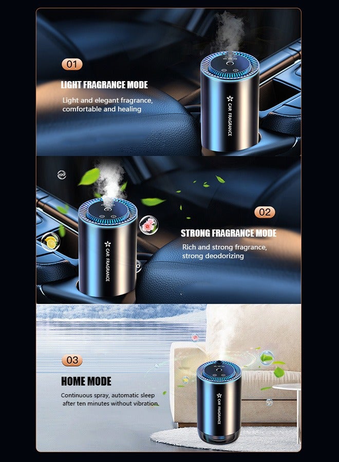 بيوند موزع عطر السيارة مع عطر 50 مل، موزع الزيوت العطرية العطرية للسيارة مع عرض سماء مرصعة بالنجوم، مرطب هواء عطري للسيارة - Image 5