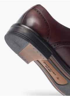 DUCHINI Mens Solid Lace-Up Derby Shoes  - Image 5