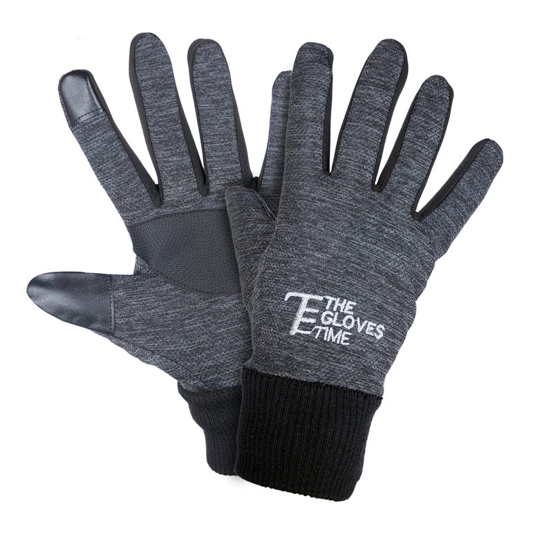 ZaySoo Men's Racing Gloves for Bikers Dust Protection (Grey, Full Finger) - Image 5