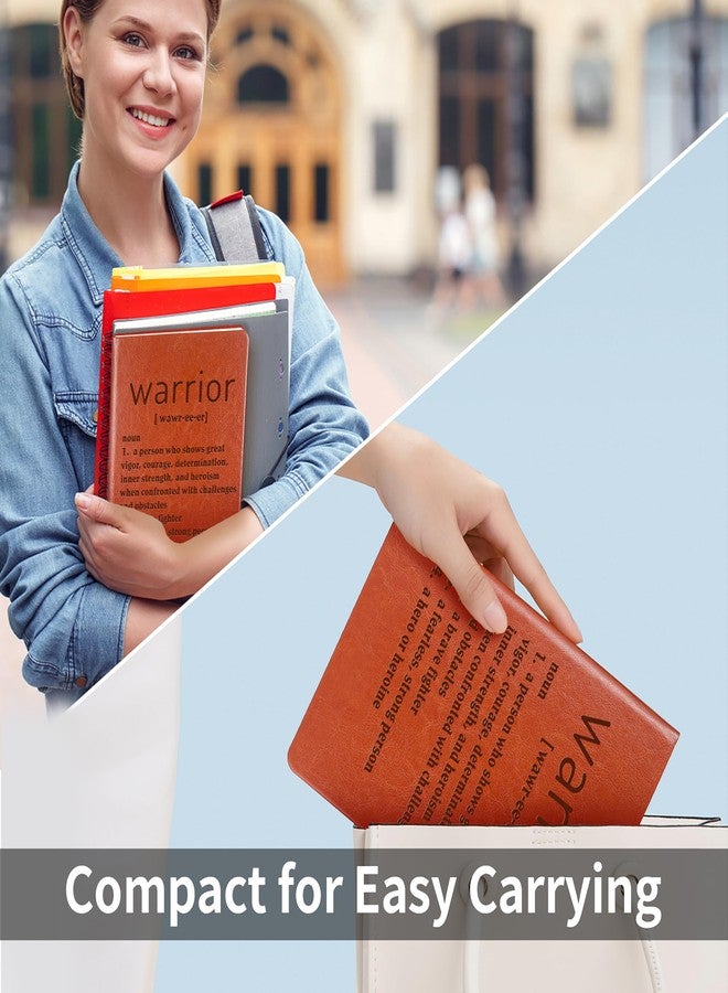 WHLBHG هدية للمحارب من WHLBHG، تعريف المحارب، دفتر ملاحظات جلدي، هدايا ملهمة، دفتر كتابة للمحارب، هدية للتعافي، هدية للناجين من السرطان (تعريف المحارب) - Image 5