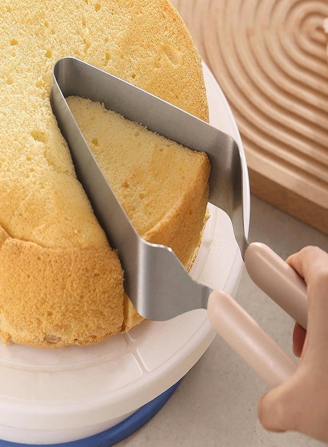 THW® Stainless Steel Cake Slicer/Cutter/Divider Pastry Cutter for Desserts Kitchen Pastry can be Used by Cake Shop banquets resaurants and Resorts - Image 2