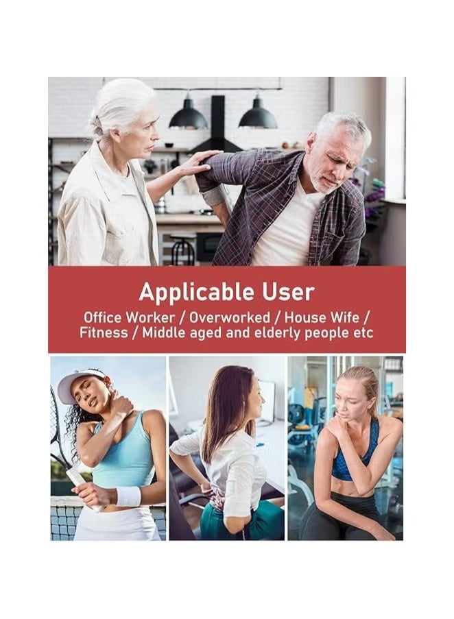 مجموعة علاج الحجامة 4 في 1 مع 12 وضع للتدليك، جهاز حجامة كهربائي ديجتال لإزالة السيلوليت بشكل فعال، قابل لإعادة الشحن بمنفذ USB لتحسين صحتك وعافيتك - Image 4