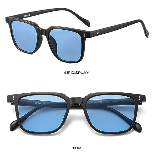 Gtand Unisex Vintage Retro Square Style Tinted Sunglasses For Men Women Fashion Rectangle Sun Glasses 52mm - Image 3