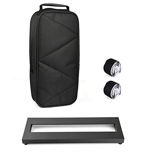 Koldot Pedal Board for Guitar Bass Effects Pedal Small Mini Pedalboard with Carry Bag, 2PCS Pedal Board Tape 15 x 5 inch - Image 1