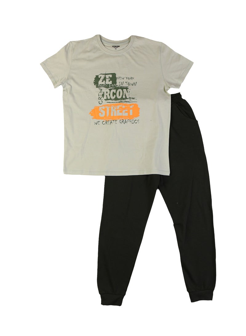Zercon Summer Pajama Set for Boys 9070 - Image 1