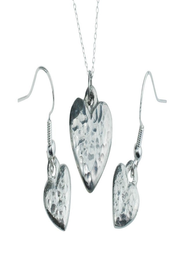 Pirantin 10th Anniversary Pure Tin Pendant and Earring Set - Image 5