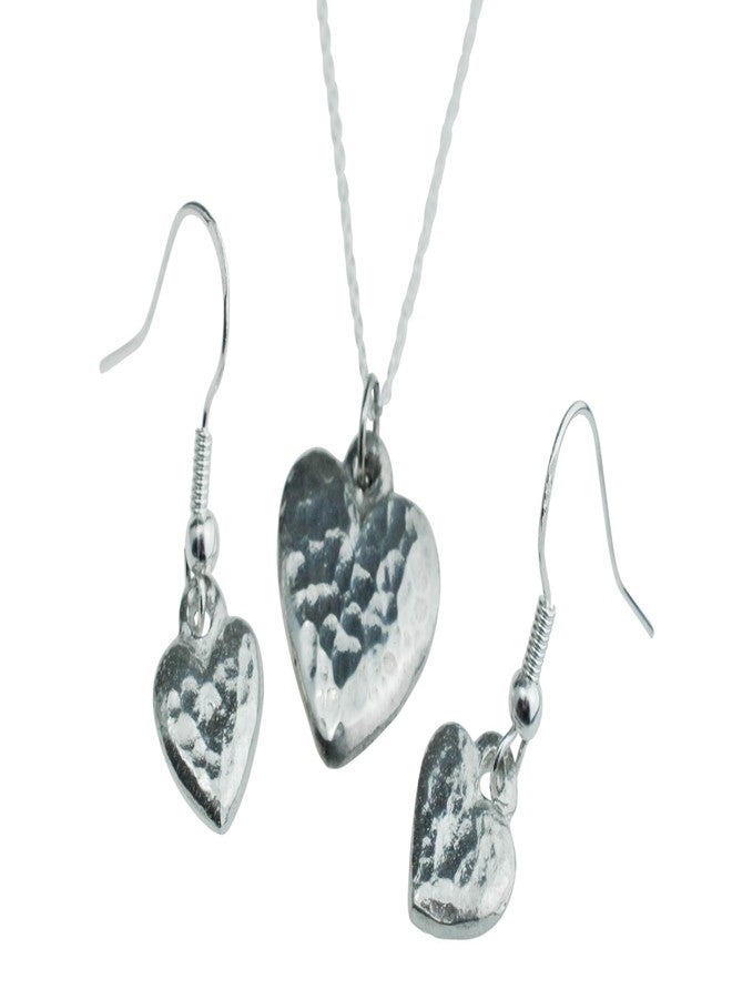 Pirantin 10th Anniversary Pure Tin Pendant and Earring Set - Image 4