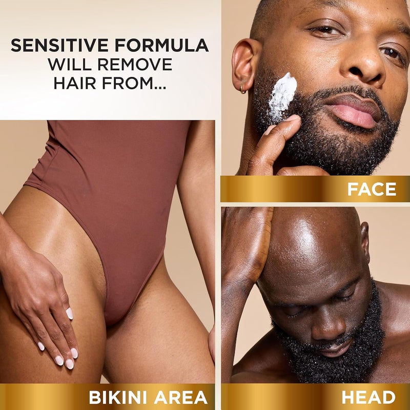 SoftSheen-Carson كريم الحلاقة السحري بدون شفرات من سوفت شين-كارسون - كريم إزالة الشعر للشعر الخشن والمجعد، 6 أونصات - Image 3