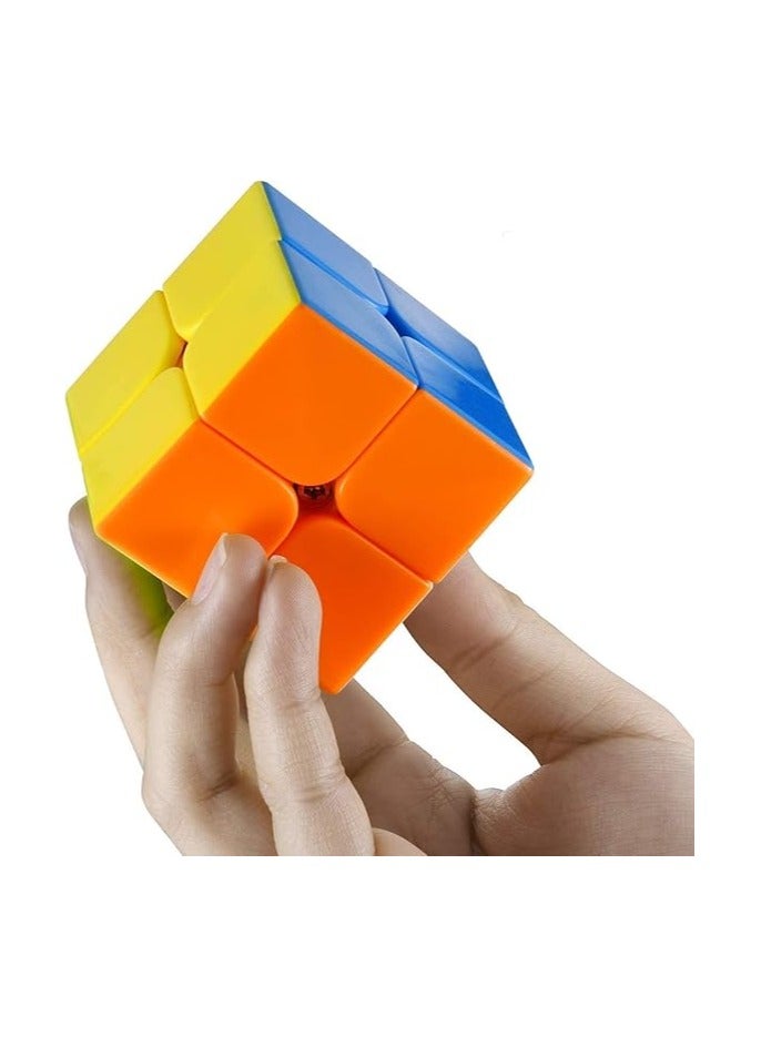 Hawkister MoYu MFJS Meilong 2X2X2 Cube Stickerless High Speed Magic Cube (2X2 MoFang JiaoShi Cubing Classroom), 50mm Size  - Image 4