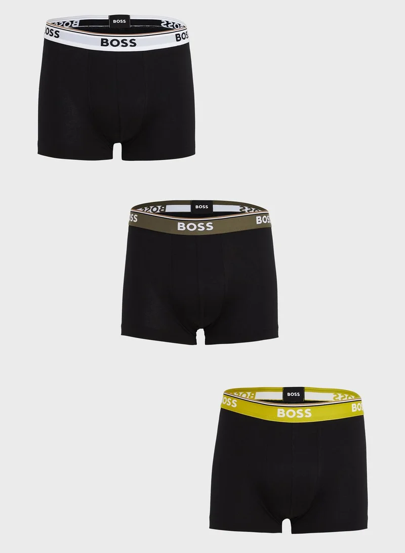 BOSS 3 Pack Essential Trunks