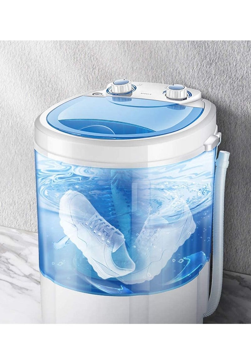 Portable Shoe Washer Machine Small Household Lazy People Brush Shoes Washing Shoes UV Bacteriostasis Washing Machine Mini,Blue  - Image 2