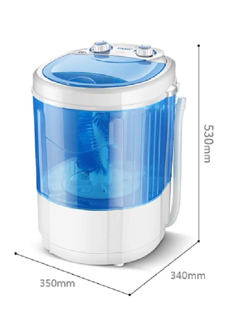 Portable Shoe Washer Machine Small Household Lazy People Brush Shoes Washing Shoes UV Bacteriostasis Washing Machine Mini,Blue  - Image 3