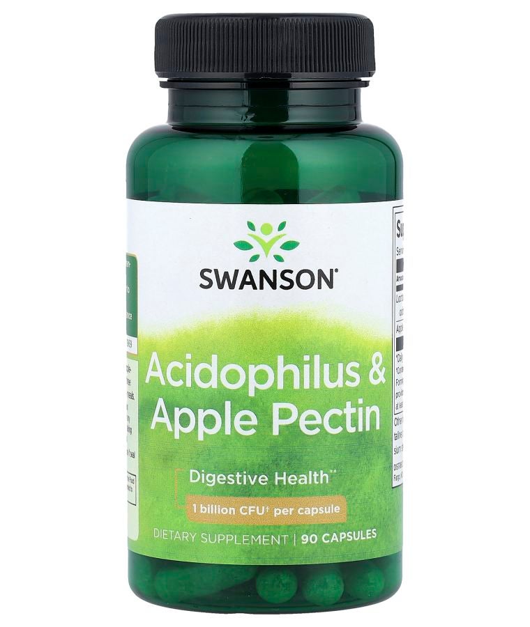 Acidophilus & Apple Pectin 90 Capsules