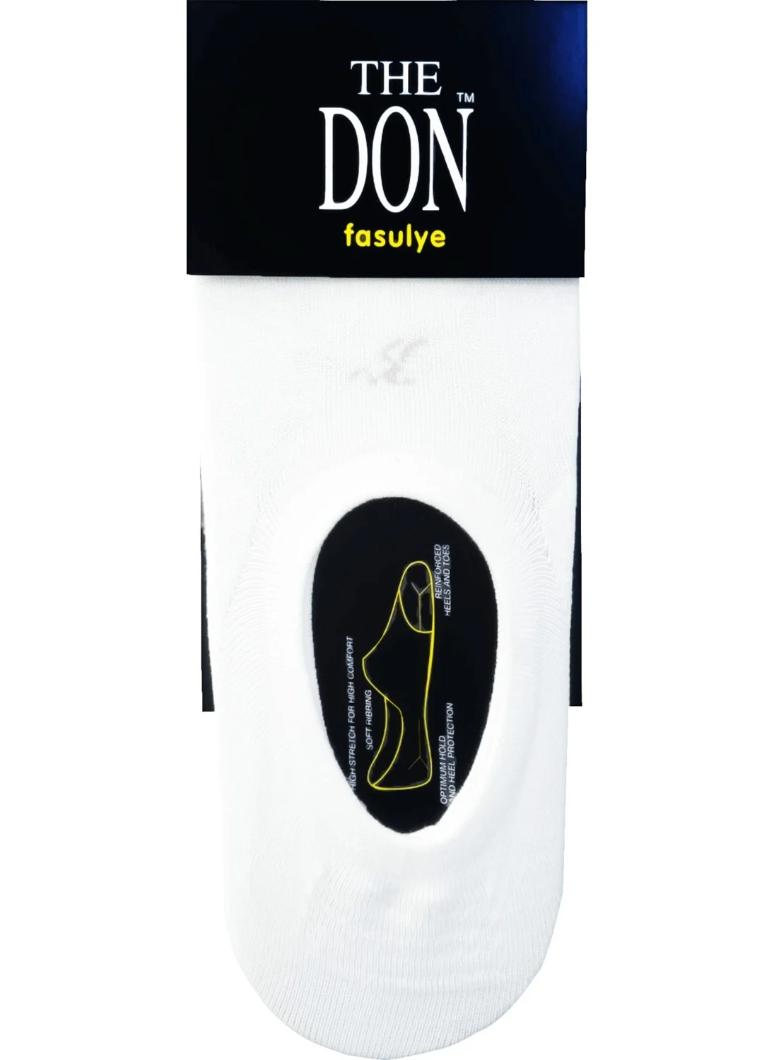 The Don Beans Women's Suba Socks White
