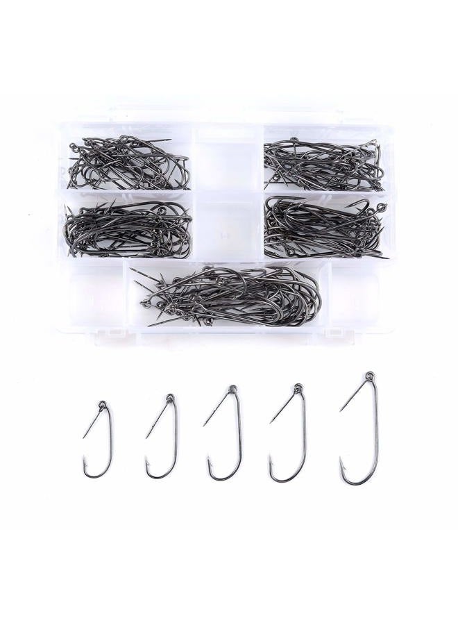 Thorn Twister Worm Keeper Softbait Hook Kit with Fishing Tackle Box 125-Pieces, Fishing Accessories and Equipment - Image 1