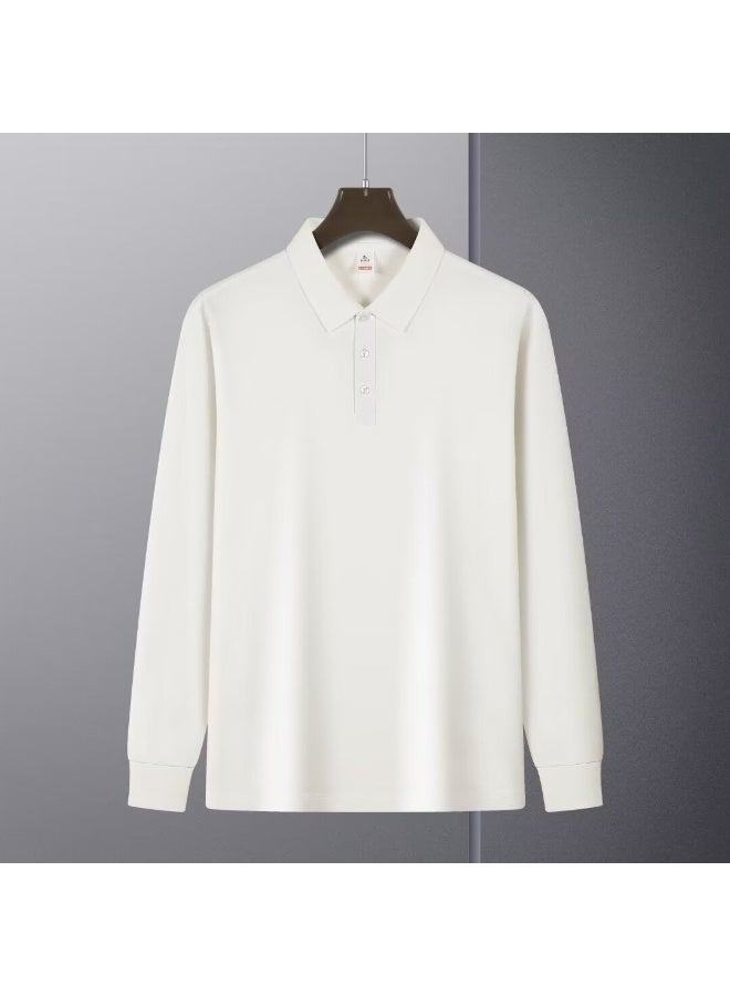 KUYING New Men's Loose High End Half Sleeve Polo Shirt