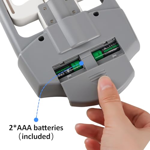 KYTO Grip Strength Tester, Hand Grip Dynamometer, Electronic Hand Grip Strength Tester Grip Strengthener Hand Exerciser Meter Digital Hand Grip Training Gauge 220 Lbs / 99 Kgs for Sports, School, Office and Home Use - Image 5