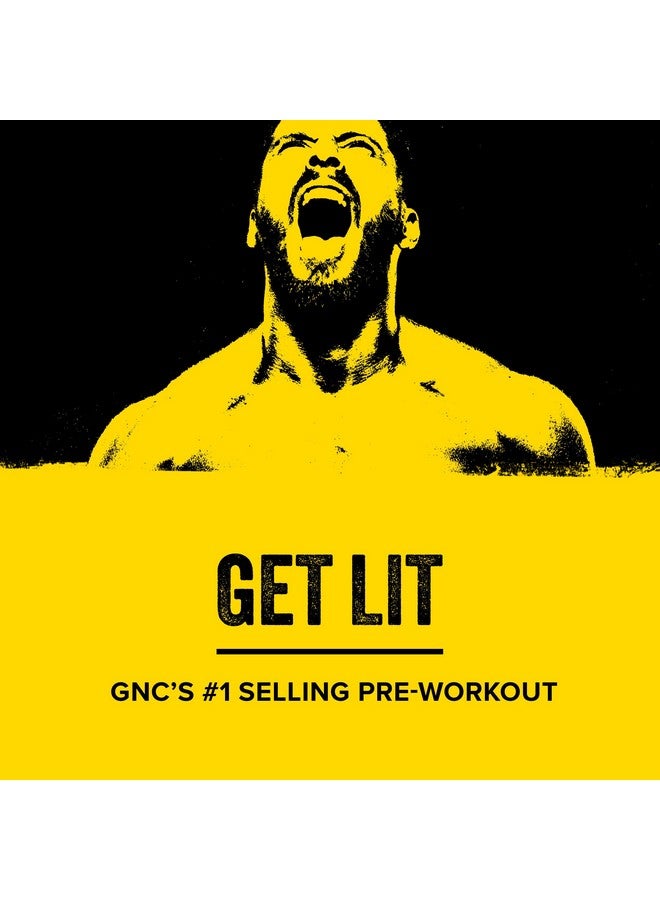 BEYOND RAW LIT Pre Workout Powder Supplement for Men and Women, Energy, Focus, Endurance, Pumps, Nitric Oxide Boost, 250mg Caffeine, Creatine, Beta Alanine, Strawberry Lemonade, 30 Servings - Image 2