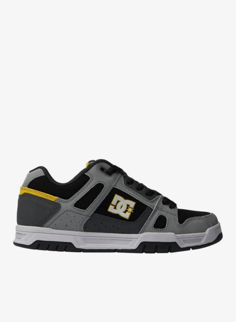 دي سي شوز Stag Leather Shoes - Men
