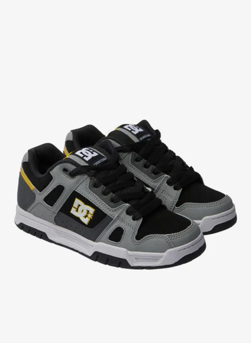 دي سي شوز Stag Leather Shoes - Men