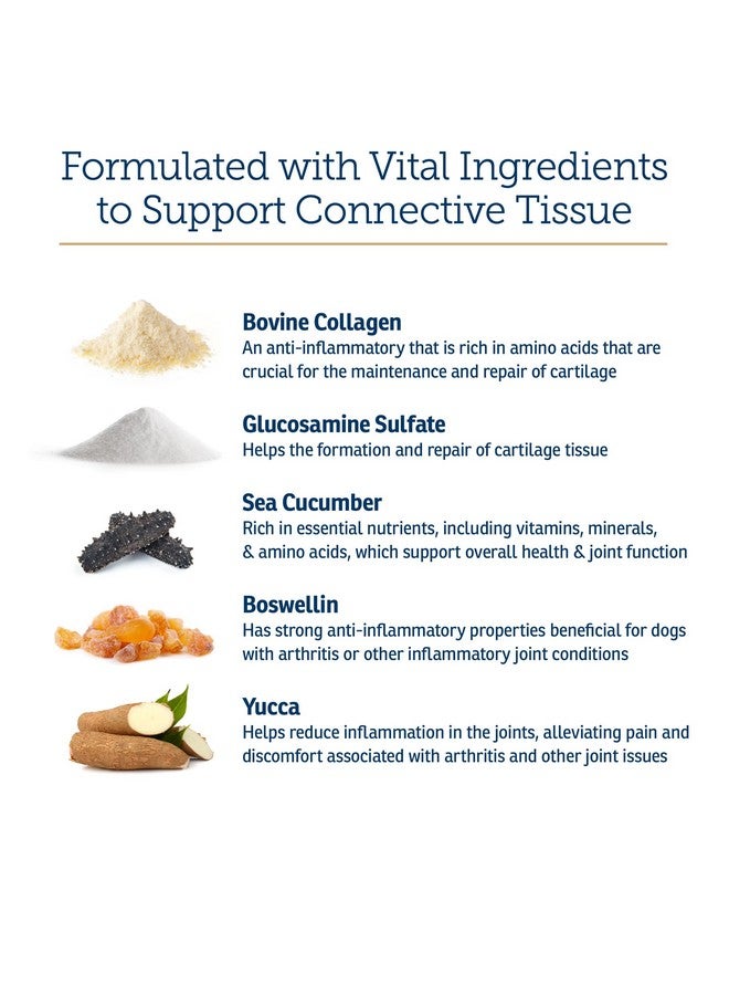 ركس فيتامينز فيتامينات نيوتريفليكس للقطط والكلاب - جلوكوزامين مكمل غذائي للورك والمفاصل للكلاب - مع الكولاجين البقري والكوندرويتين - لتخفيف آلام المفاصل ومضاد للالتهابات للكلاب - كبد البقر (90 قرصًا للمضغ) - Image 4