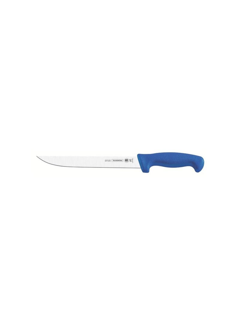 TRAMONTINA Since 1911, Made In Brazil - Professional Boning Knife with Stainless Steel Blade and Blue Polypropylene Handle, 6"  - Image 1