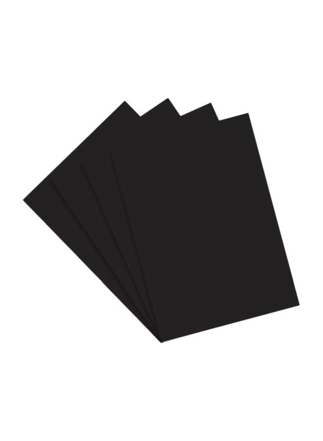 FIS Black Bristol Board, 100 Sheets - Image 1