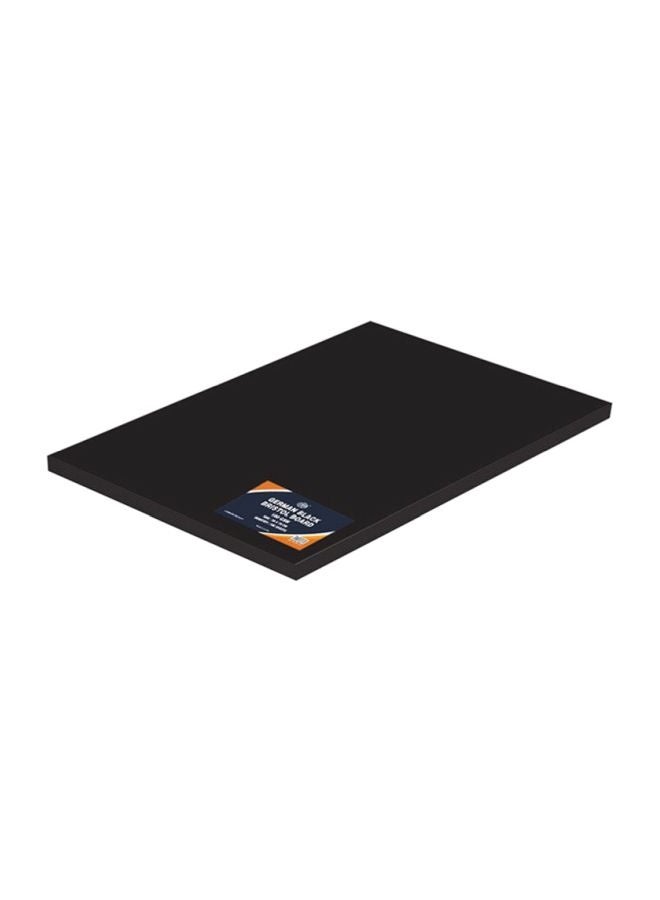 FIS Black Bristol Board, 100 Sheets - Image 2