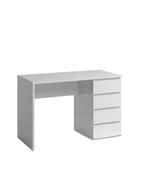 Modern desk 120 cm width 4 drawers