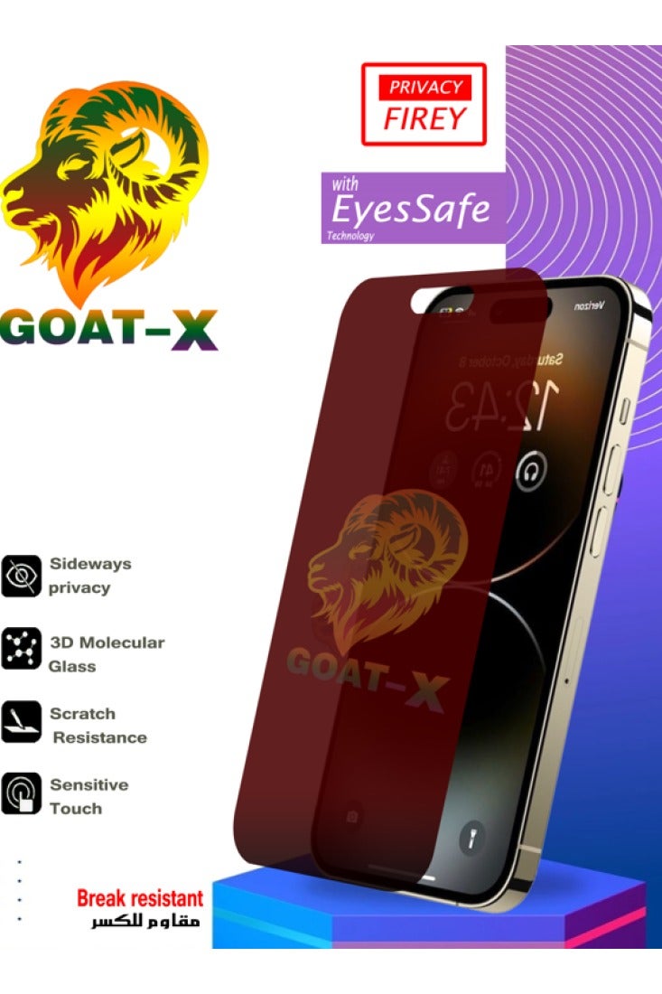general Goat-X Dual Adhesive for iPhone – Eyes Safe Technology iPhone 14 Pro - Image 2