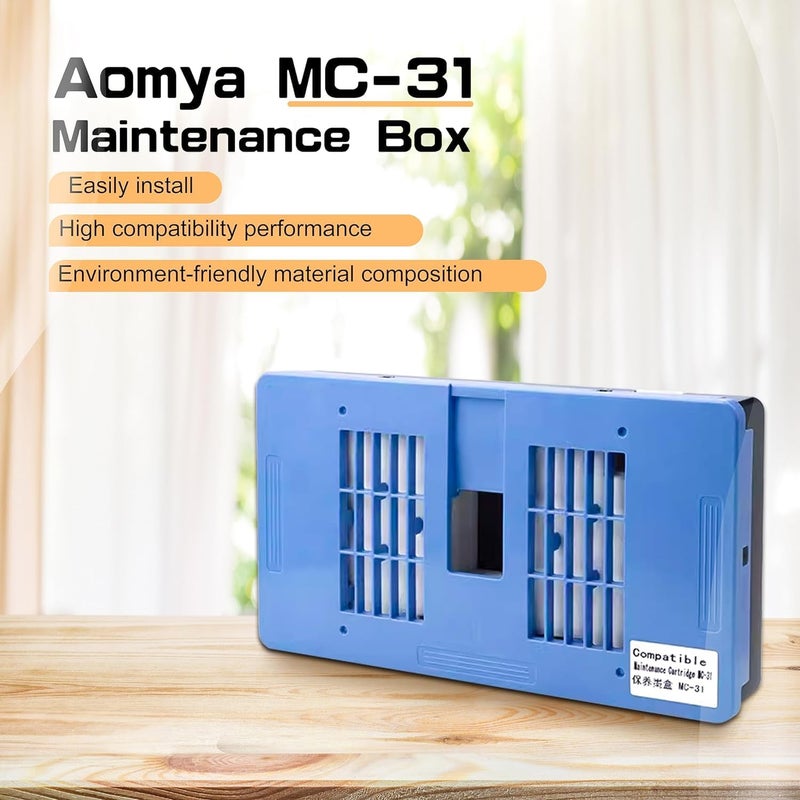 Aomya خرطوشة الصيانة MC-31 بديلة لـ Canon imagePROGRAF TA-20 TA-30 متوافقة مع طابعات Canon Imageprograf TM-200 TM-205 TM-300 TM-305 TM-5200 TM-5205 TM-5300 TM-5305 خزان الحبر المستهلك MC 31 - Image 3