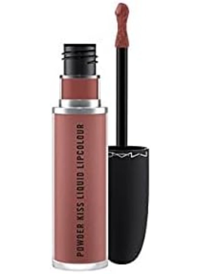 MAC POWDER KISS LIQUID LIPCOLOR OVER THE TAUPE Over The Taupe - Image 3