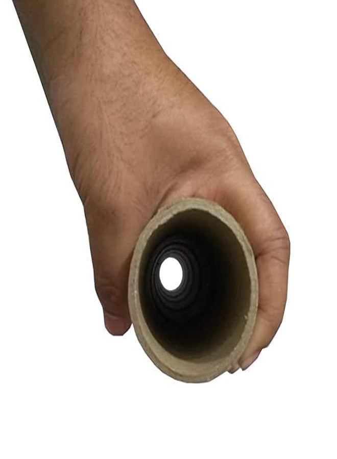 SEJASCOLLECTIONS [ Pack of 2 Cardboard Mailing Tube Ideal for Shipping, Art and Craft, DIY, Brown Packing 23 Inch Long and 2.5 Inch Diameter (With Black Plastic lids) - Image 3