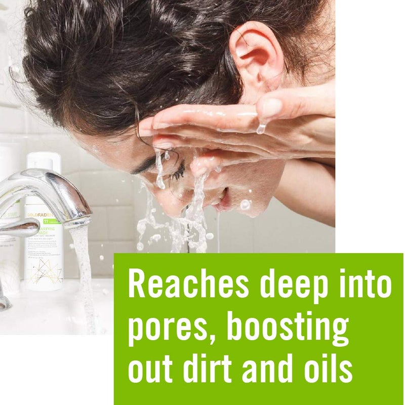 GOLDFADEN MD Detox Clarifying Facial Foaming AHA Cleanser | Purifying w/Glycolic Acid, Lactic Acid & our Detox ComplexTM | 4 fl oz - Image 3