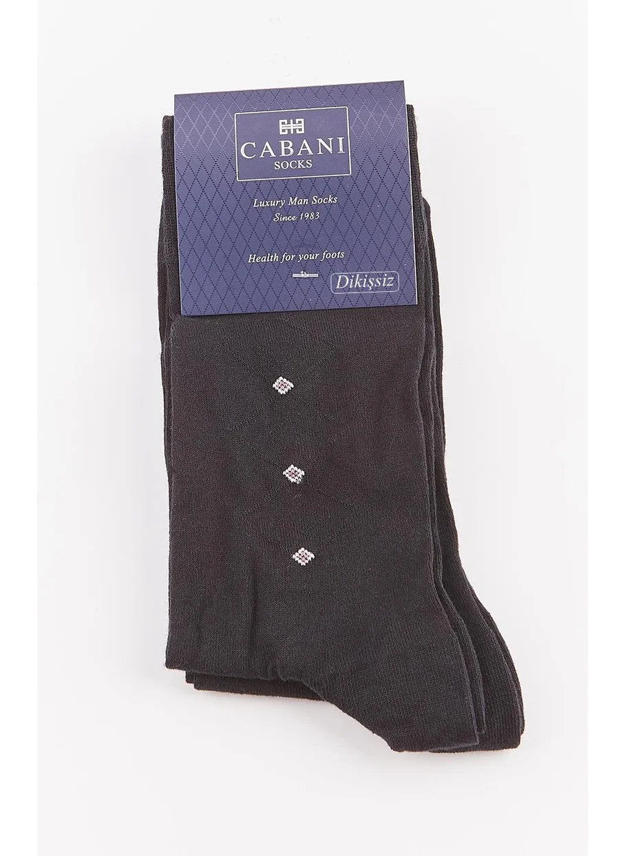 كاباني Men's Black 2-Piece Socks