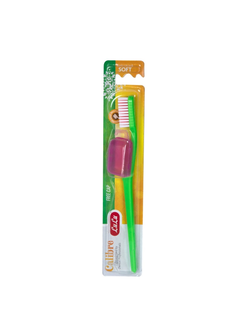 LuLu Toothbrush Soft Calibre Assorted Color 6 pcs