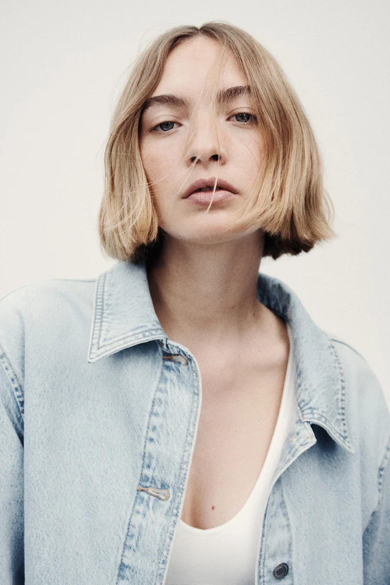 اتش اند ام جاكيت دنيم