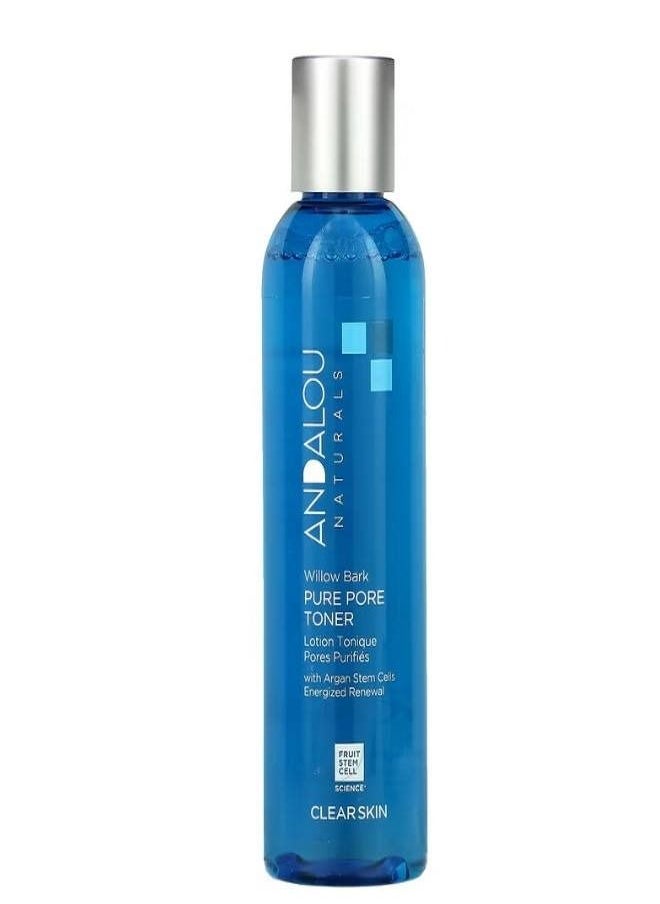 Andalou Naturals Pure Pore Toner Willow Bark 6 fl oz 178 ml  - Image 1