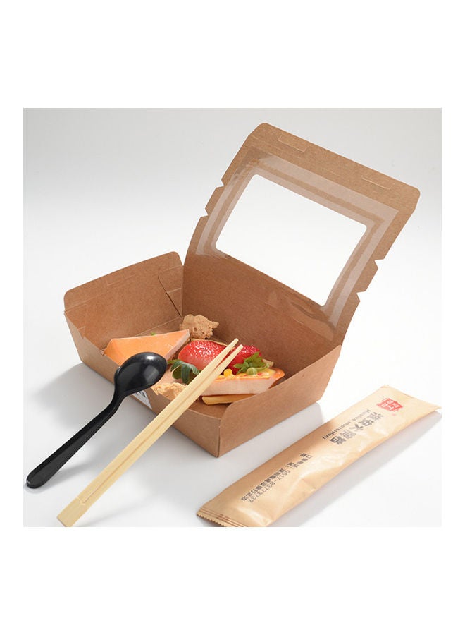 SNH 25 Piece Kraft Paper Boxes Brown 13.8 x 3.7 x 4 cm for Gift Packaging Party Favors Daily Use Home Use - Image 4