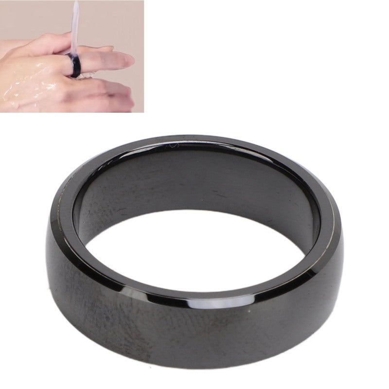 NFC Smart Ring Ceramic IP68 Waterproof Ntag215 IC Chip - Mirror Polished for Access Control Attendance Electric Vehicle Use - Image 1
